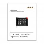 Touch Screen Digitizer Replacement for XTOOL PS80 Scanner